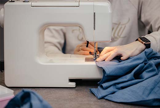 sewing clothing