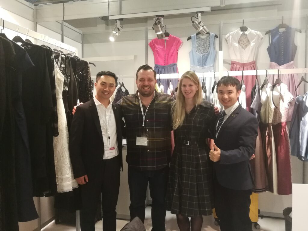 Founder of Hangzhou Garment and Clients