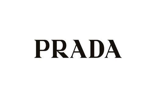 the logo of Prada