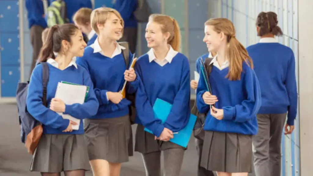 Blue School Uniforms